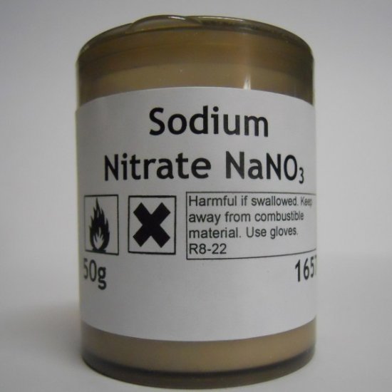 Nitrato di Sodio soluzione 5% - NaNO3